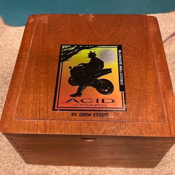 Other - Cigar box.  Acid Cigars by Drew Estate Wood box